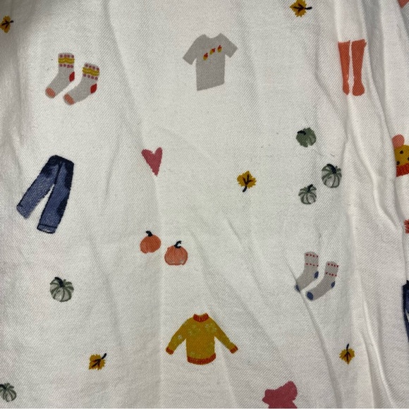 LOFT | Fall Fun PJ set shorts and top - autumn print - Picture 12 of 13